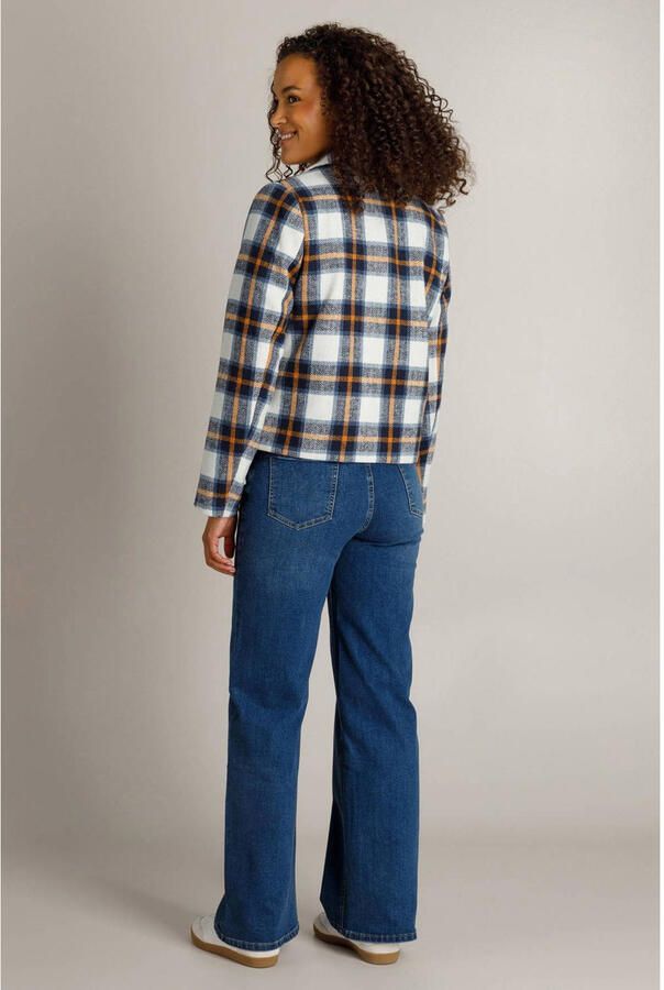 Ivy Beau tussenjas met print blauw - Foto 2