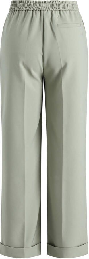 Ivy Beau wide leg broek mintgroen - Foto 3