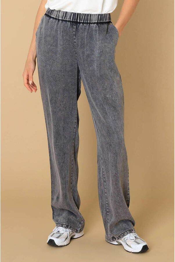 Ivy Beau wide leg jeans grey denim - Foto 2