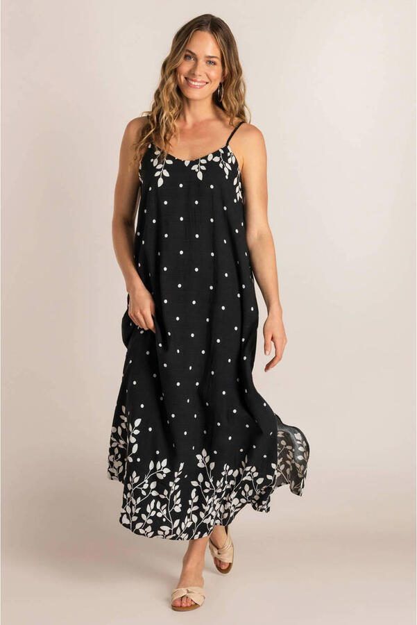 Ivy Beau zomerjurk zwart - Foto 2