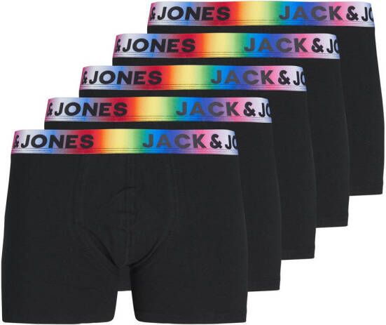JACK & JONES boxershort JACBLACK PRIDE (set van 5)