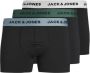 JACK & JONES microfiber boxershort JACBLACK (set van 3) - Thumbnail 1