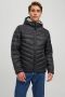 JACK & JONES ESSENTIALS gewatteerde jas JJEHERO PUFFER black - Thumbnail 1