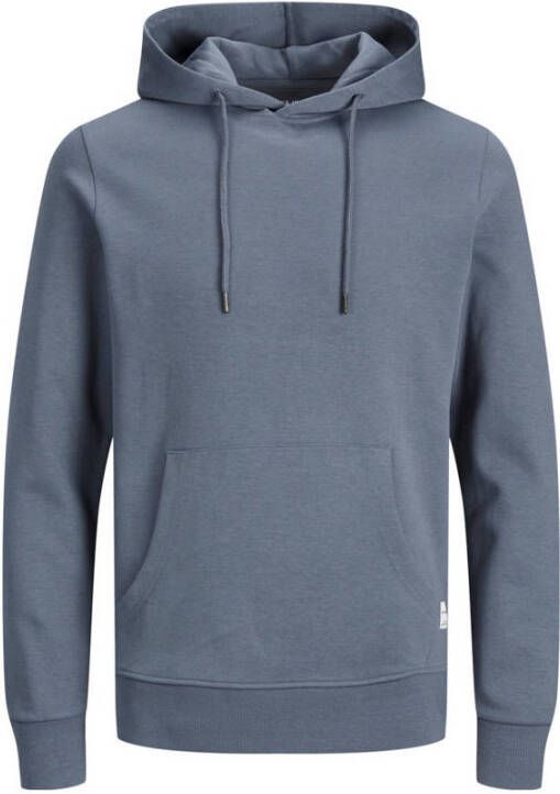JACK & JONES ESSENTIALS hoodie JJEBASIC grisaille