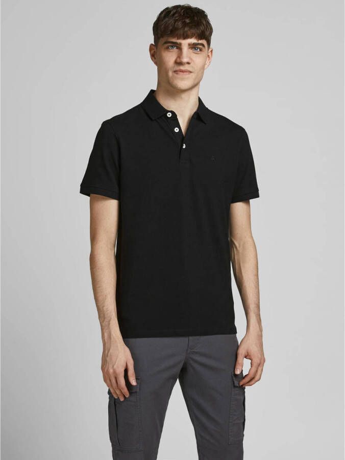 Jack & Jones Poloshirt JJEPAULOS Poloshirt met klassieke kraag en figuuraccentuerende vorm