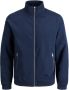 JACK & JONES ESSENTIALS zomerjack JJERUSH HARRINGTON navy blazer - Thumbnail 1