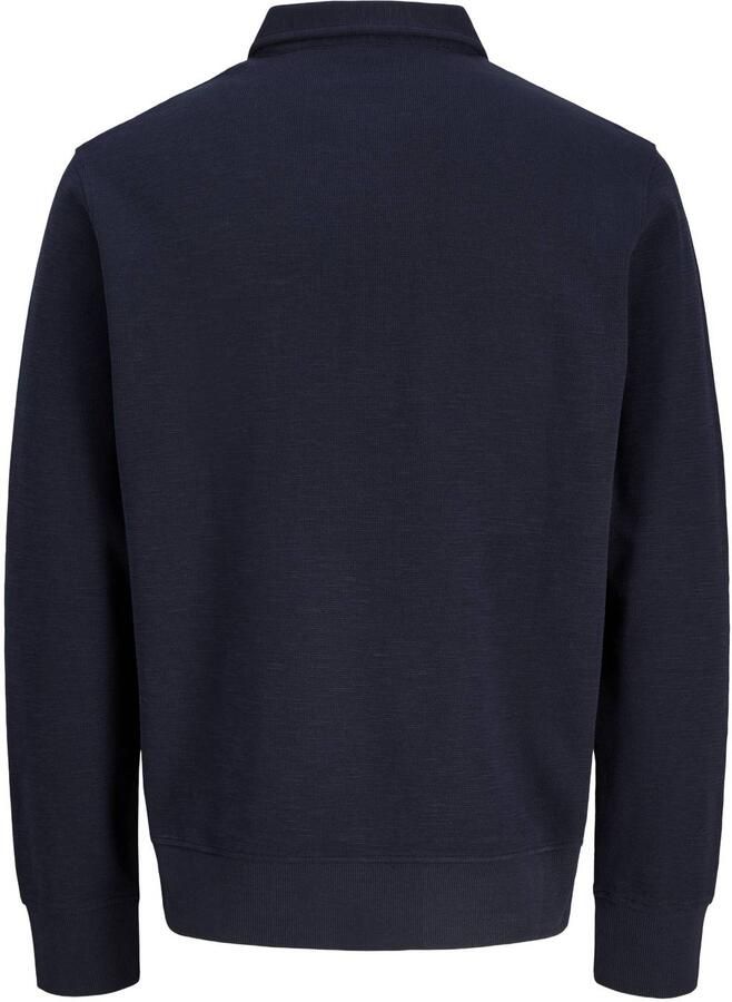 JACK & JONES AUTHENTIC relaxed fit sweater donkerblauw - Foto 2