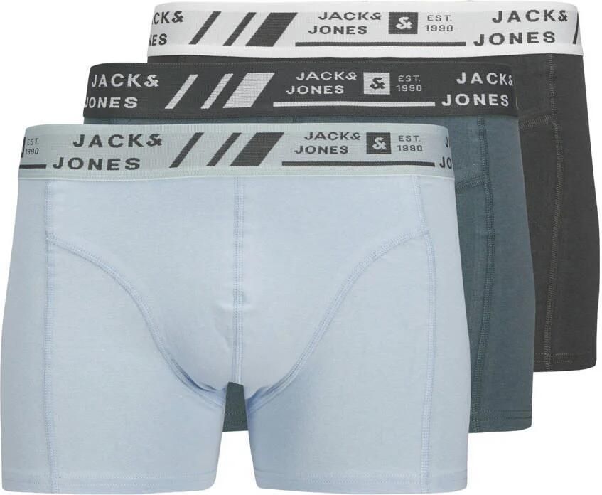 Jack & jones Angus Solid Trunk Boxershorts Heren (3-pack) - Foto 3