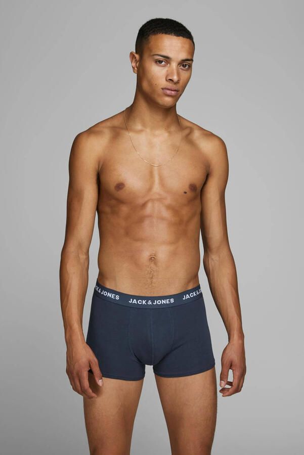 Jack & jones Comfort fit boxershort met stretch in een set van 3 stuks model 'Anthony'