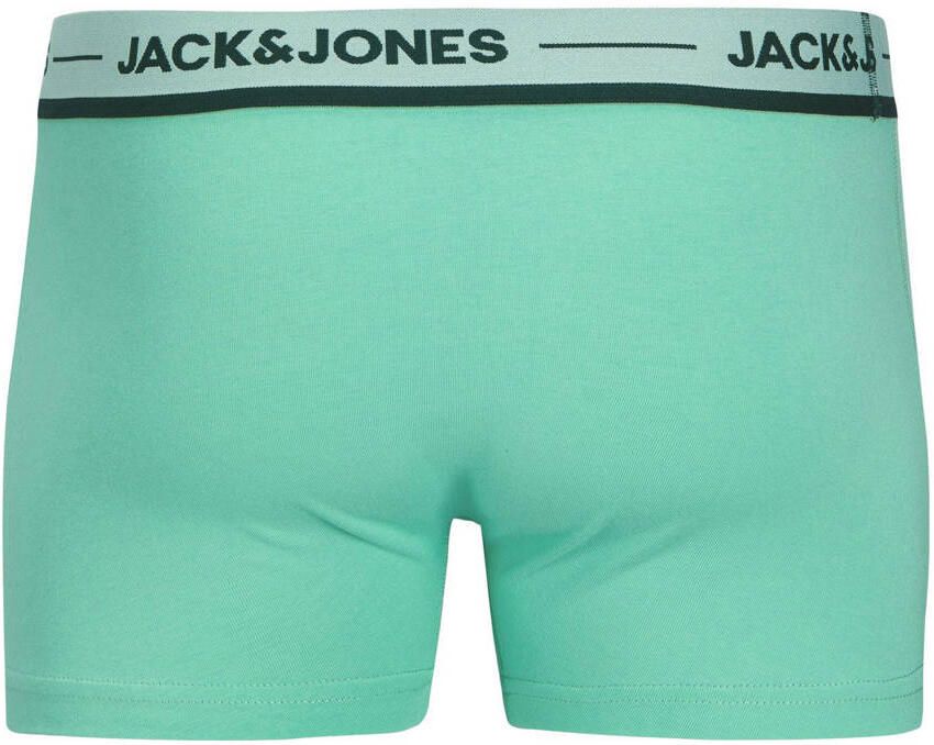 Jack & jones Boxershort met elastische band met label in een set van 5 stuks