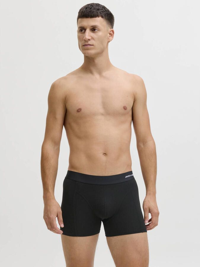 Jack & Jones Trunk JACBASIC BAMBOO TRUNKS 3 PACK NOOS (set 3 stuks) - Foto 2