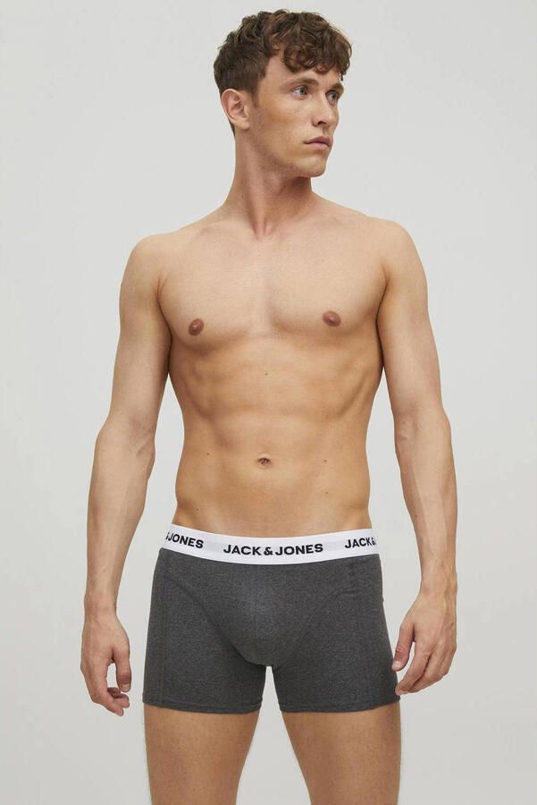 Jack & Jones Trunk JACBASIC WHITE WB TRUNKS 5 PACK NOOS (set 5 stuks)