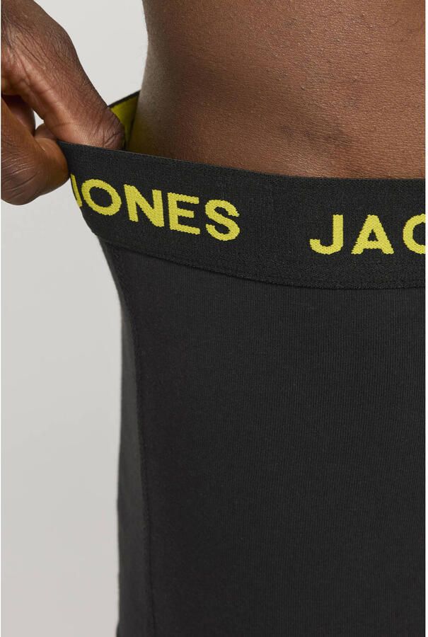 Jack & jones Comfort Stretch Boxershorts 7 Pack Black Heren