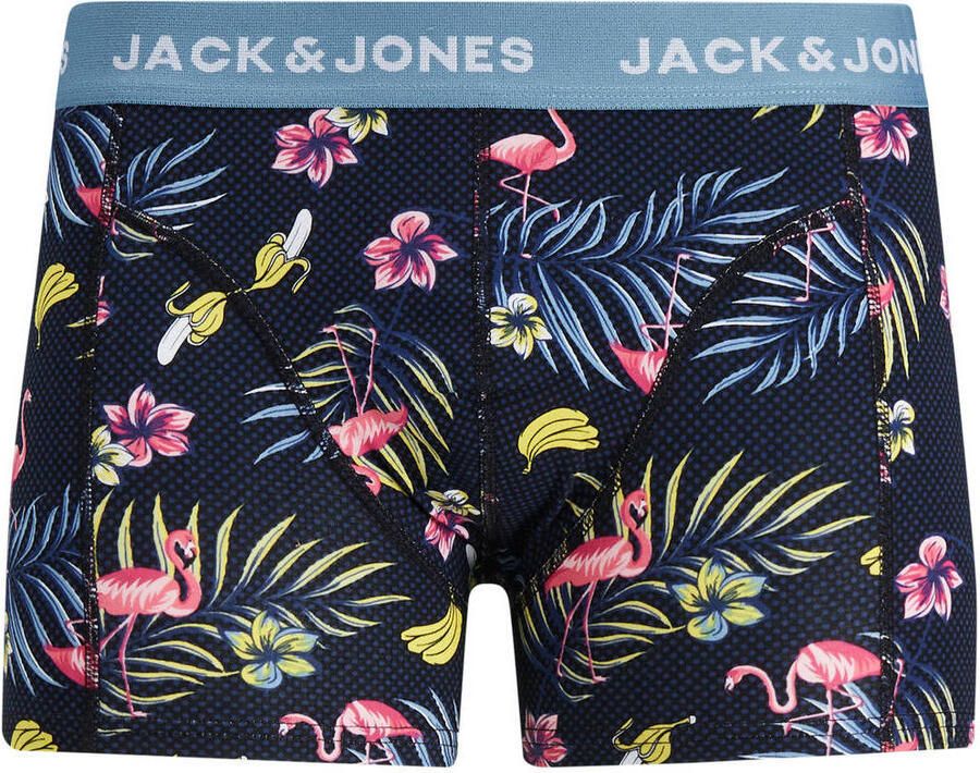 Jack & jones Boxershort met elastische band met logo in een set van 3 stuks