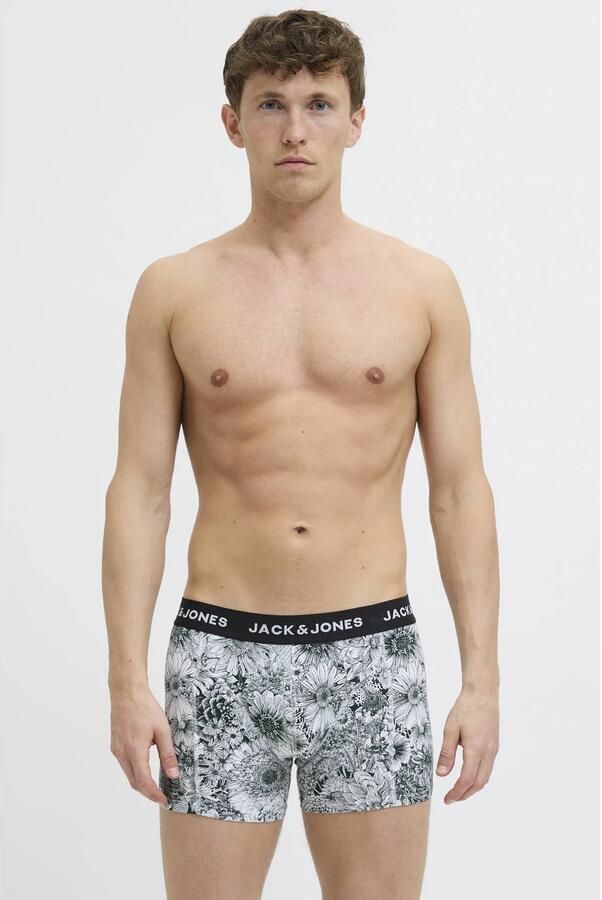 Jack & jones Boxershort met elastische band in een set van 3 stuks model 'ADRIAN' - Foto 3