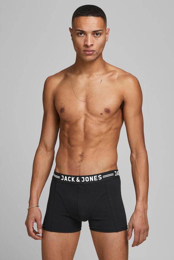 Jack & jones Comfort Stretch Boxershorts Pakket Black Heren