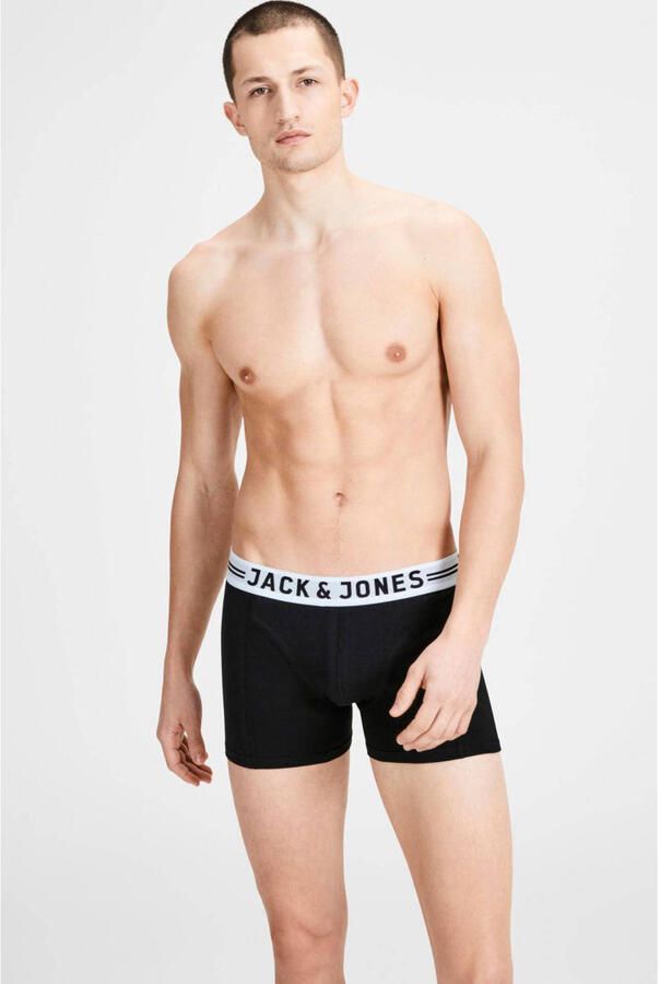 Jack & jones Boxershort met elastische band met logo in een set van 3 stuks - Foto 2