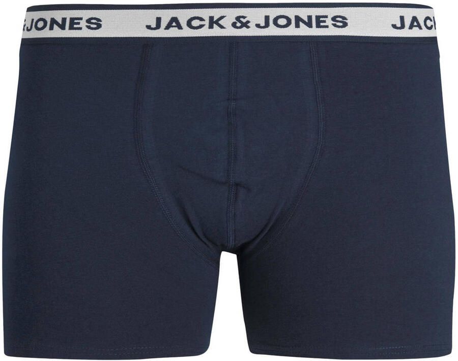 Jack & Jones Boxershort JACSOLID BOXER BRIEFS 3 PACK NOOS (set 3 stuks)