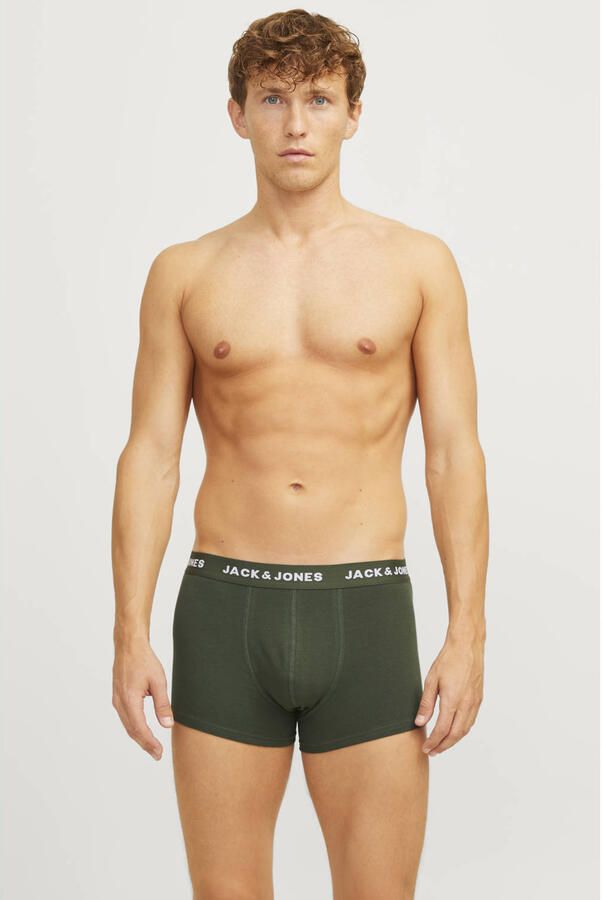 Jack & Jones Trunk JACTEO – Elastische boxershorts met stretch en band (set 5 stuks) - Foto 1