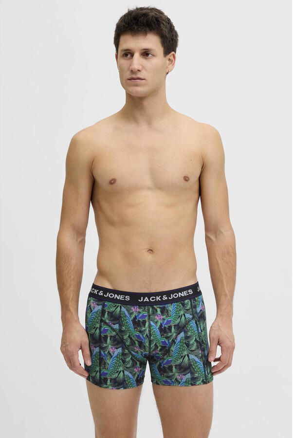JACK & JONES boxershort JACTROPICAL BIRD (set van 3)