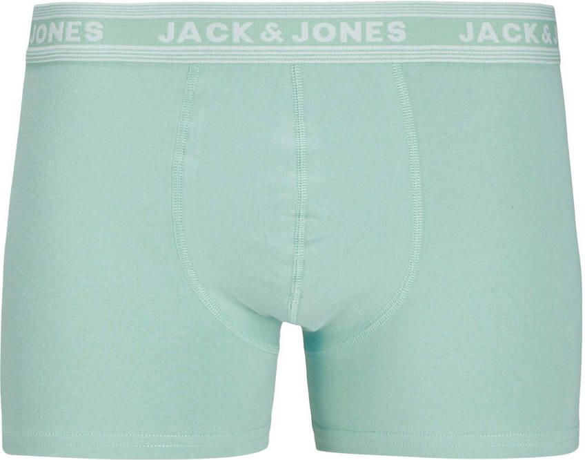 Jack & jones Boxershort met elastische band met label in een set van 5 stuks model 'WEST LEAF' - Foto 2