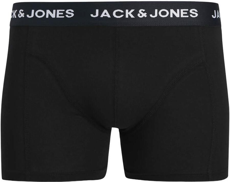 JACK & JONES boxershorts donkerblauw zwart (set van 12) - Foto 2