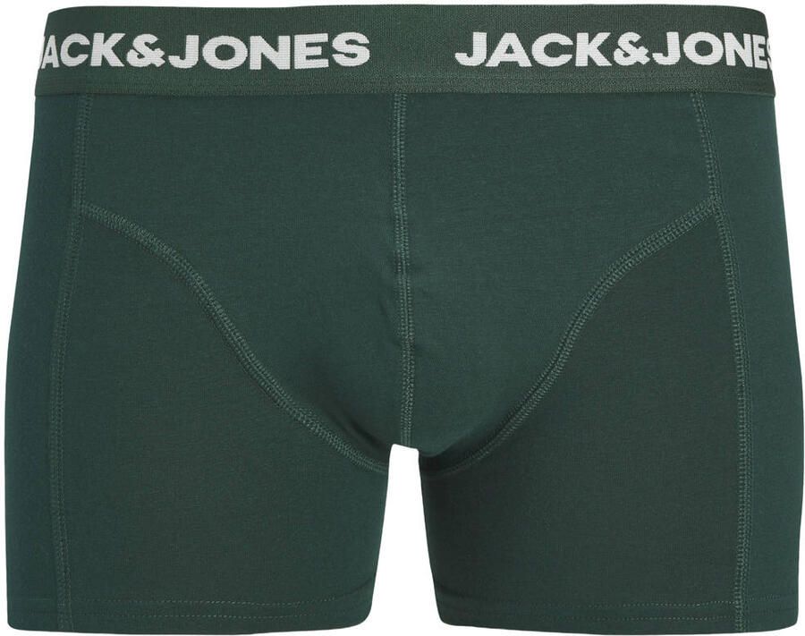 JACK & JONES boxershorts groen donkergroen (set van 3) - Foto 2