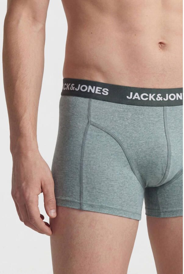 JACK & JONES boxershorts groen donkergroen (set van 3) - Foto 3