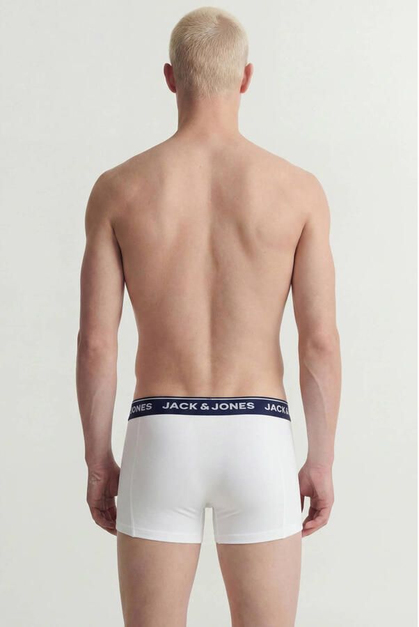 Jack & jones Branco Trunks Boxershorts Heren (5-pack) - Foto 3