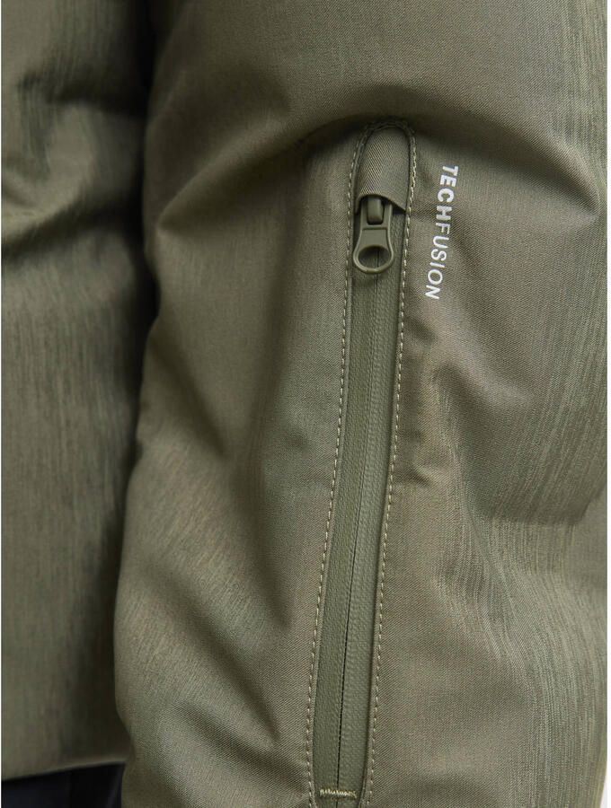 JACK & JONES CORE gewatteerde jas groen - Foto 2