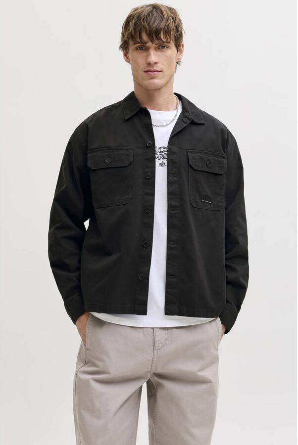 JACK & JONES CORE overshirt zwart