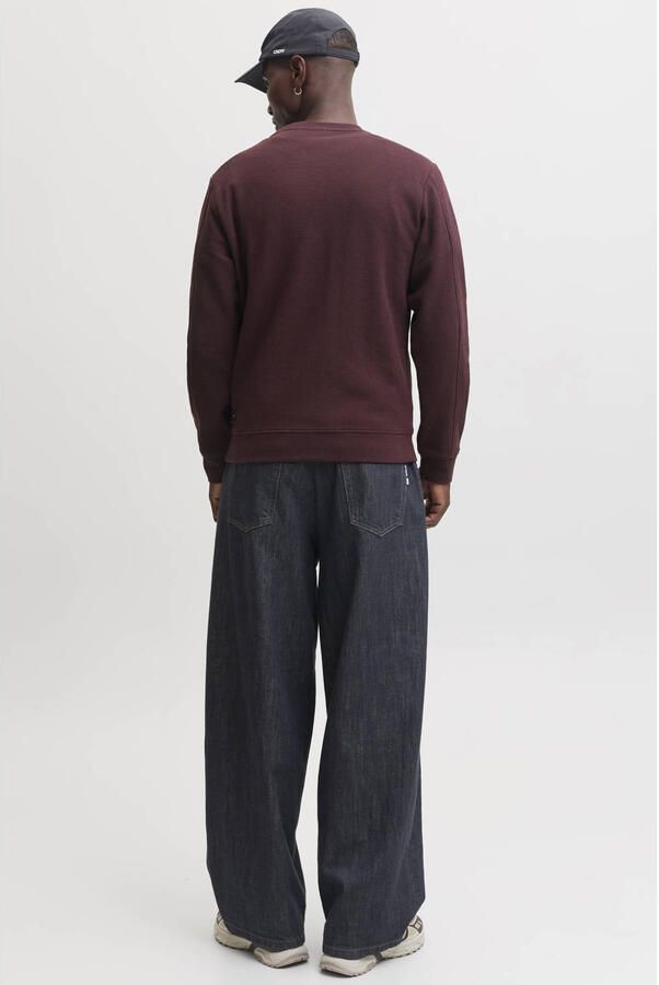 JACK & JONES CORE regular fit sweater roodbruin - Foto 2