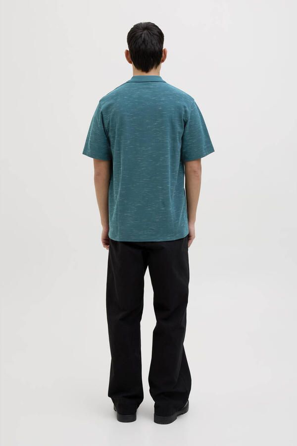 JACK & JONES CORE regular polo petrol