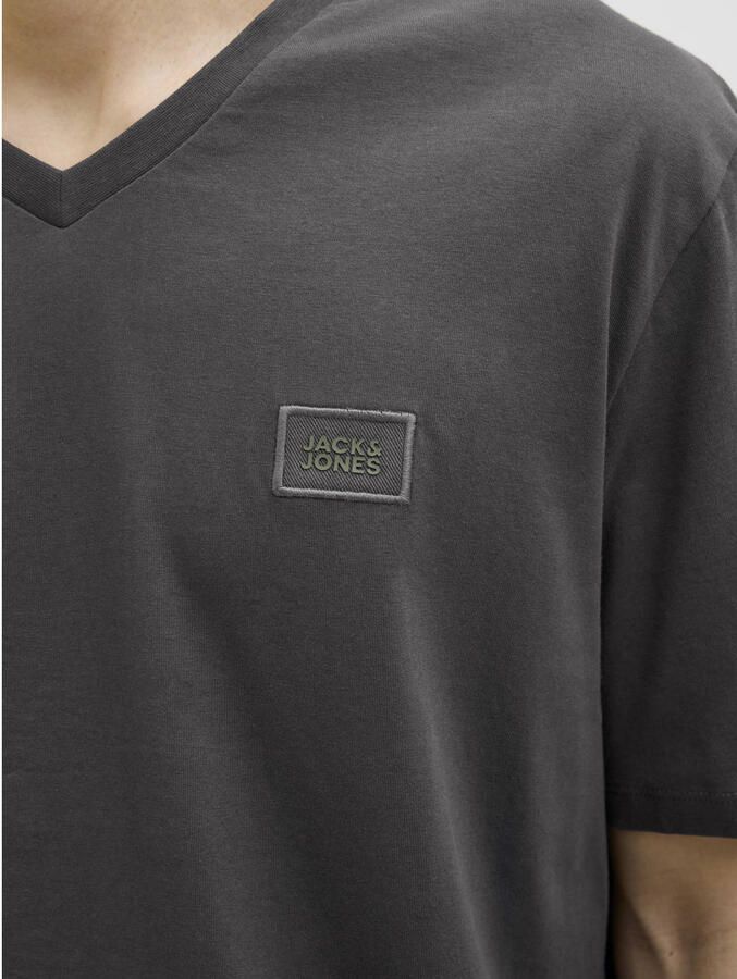 JACK & JONES CORE regular T-shirt antraciet - Foto 2