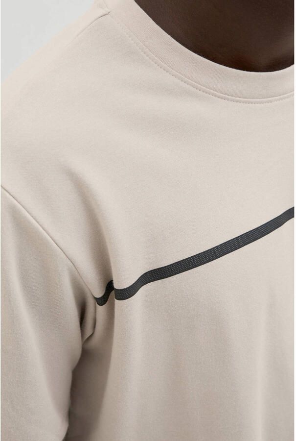 Jack & Jones T-shirt JCOFUSION FULL BRANDING TEE SS CREW NOOS