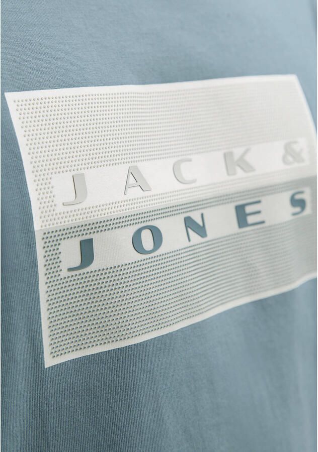 JACK & JONES CORE regular T-shirt blauw - Foto 2