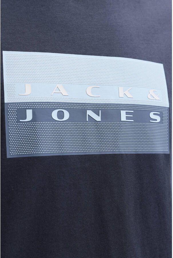 JACK & JONES CORE regular T-shirt donkerblauw - Foto 2
