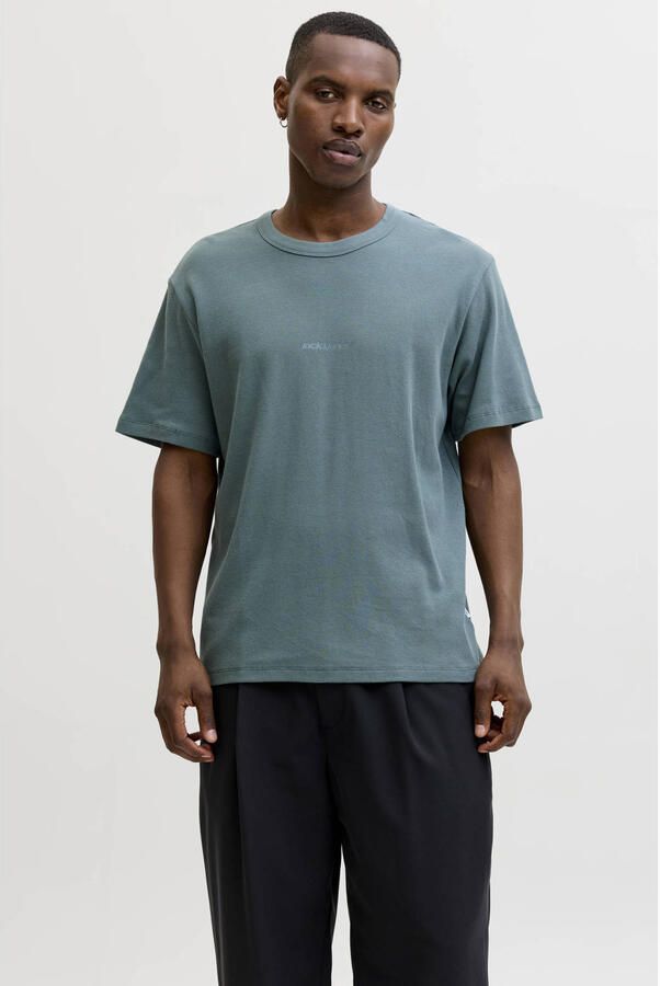 JACK & JONES CORE regular T-shirt groen