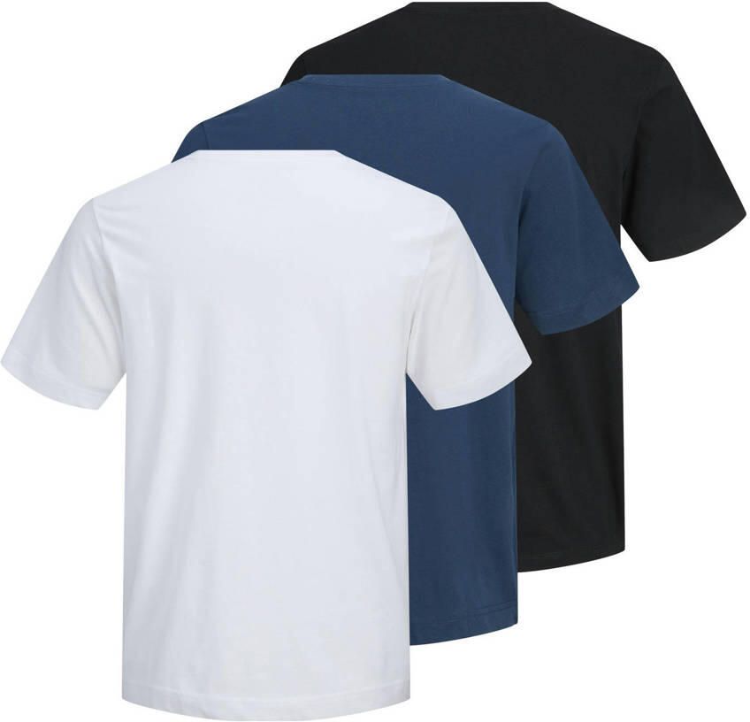Jack & Jones Shirt met ronde hals JCOCONDOR TEE SS CREW NECK 3PK MP (set 3-delig)