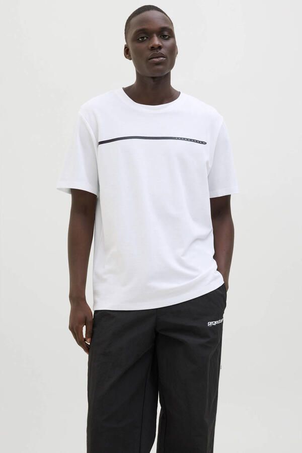 Jack & Jones T-shirt JCOFUSION FULL BRANDING TEE SS CREW NOOS - Foto 2