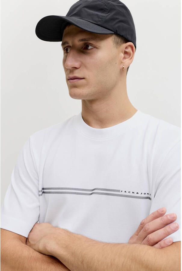 JACK & JONES CORE regular T-shirt wit - Foto 3