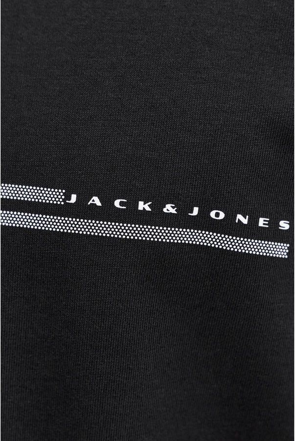 JACK & JONES CORE regular T-shirt zwart - Foto 2