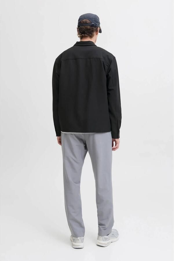 JACK & JONES CORE relaxed casual overhemd zwart - Foto 2