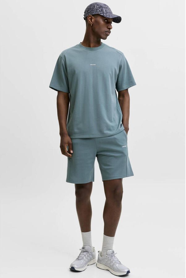 JACK & JONES CORE relaxed T-shirt blauw