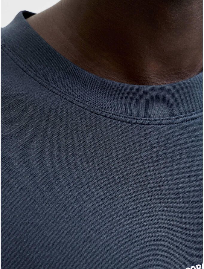 JACK & JONES CORE relaxed T-shirt donkerblauw - Foto 3