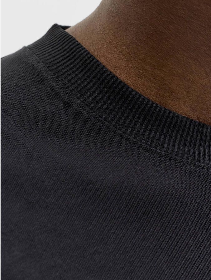 JACK & JONES CORE relaxed T-shirt met backprint zwart - Foto 2