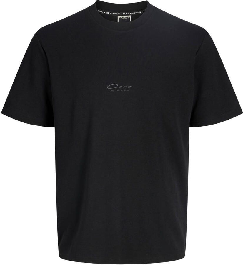 JACK & JONES CORE relaxed T-shirt met backprint zwart - Foto 2