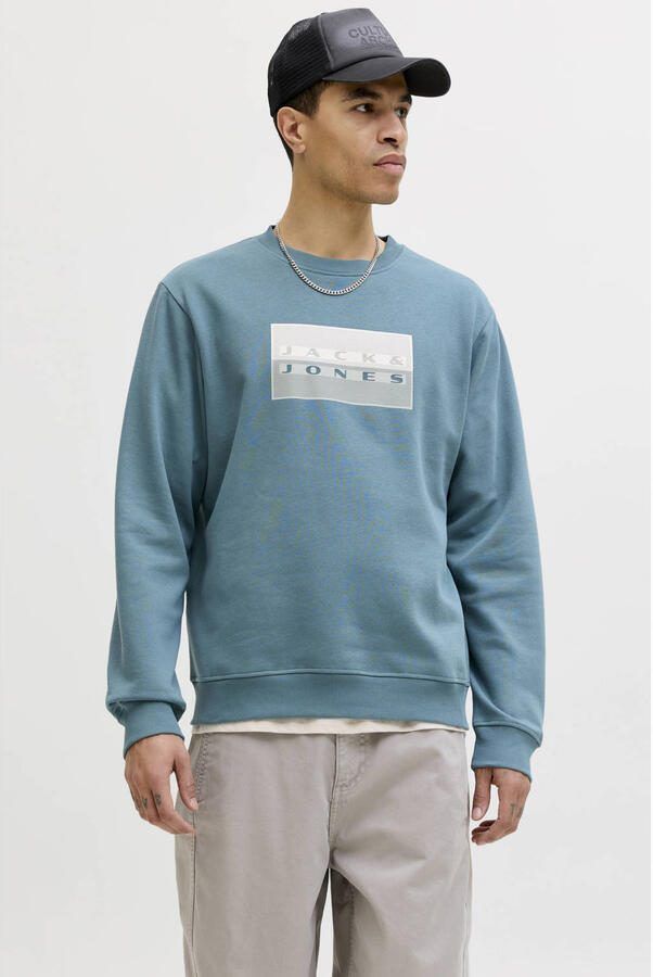 JACK & JONES CORE sweater blauw