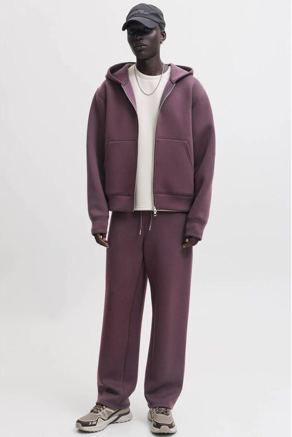 Jack & jones Legacy Sweat Scuba Zip Hood