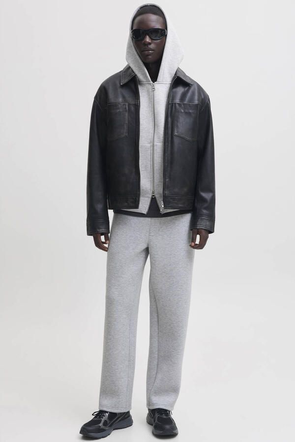 JACK & JONES CORE sweatvest lichtgrijs - Foto 3